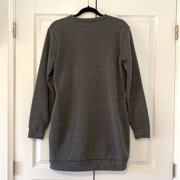 $9 CLEARANCE - Cozy Sweater Dress with Pockets - Picture 2 of 9